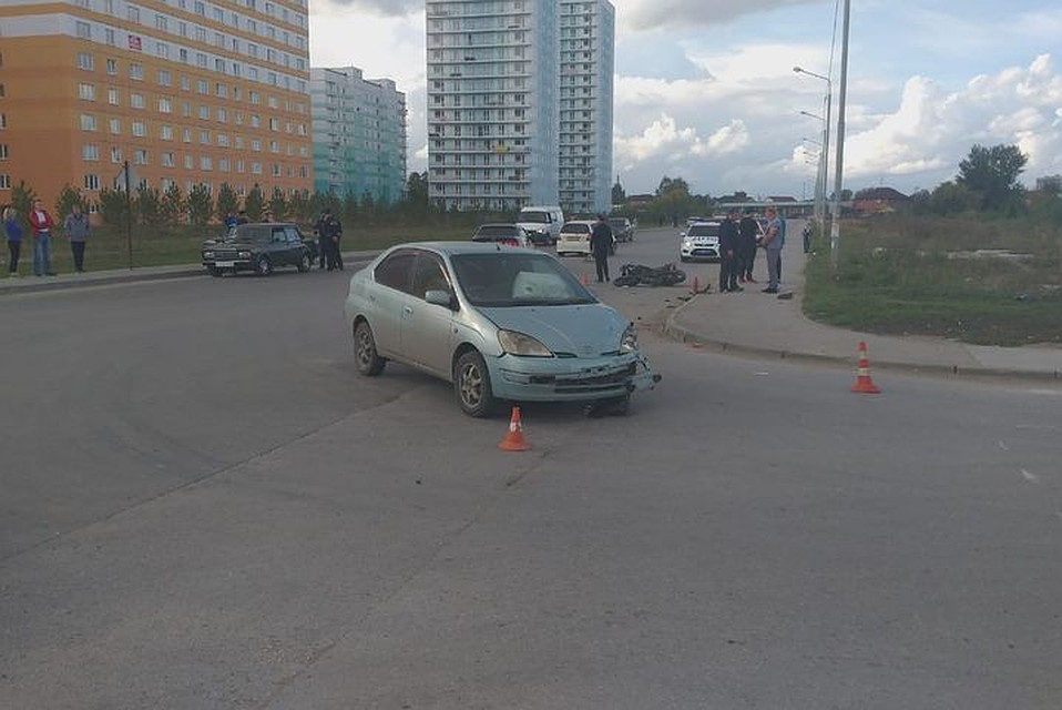 В ДТП погибла пассажирка мотоцикла. Фото: ГИБДД НСО
