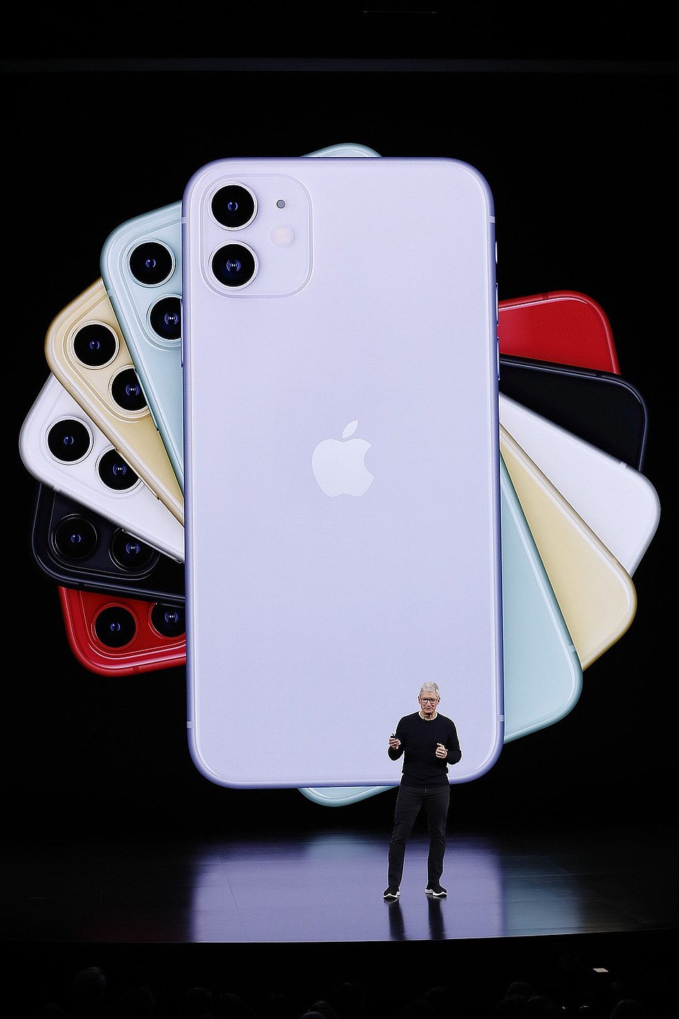 Презентация новых телефонов Apple Фото: REUTERS