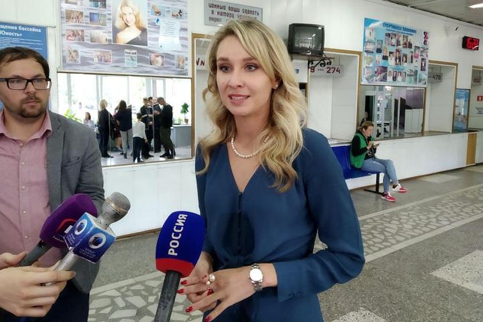 Наталья Ищенко вспомнила, как начинала свою карьеру в бассейне "Юность". Фото: Иван МАРКОВ