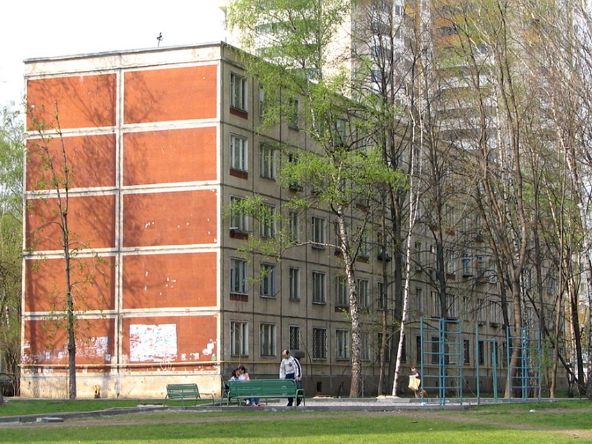 Дом серии К-7 в Кузьминках. Фото: Андрей Суриков/wikipedia.org
