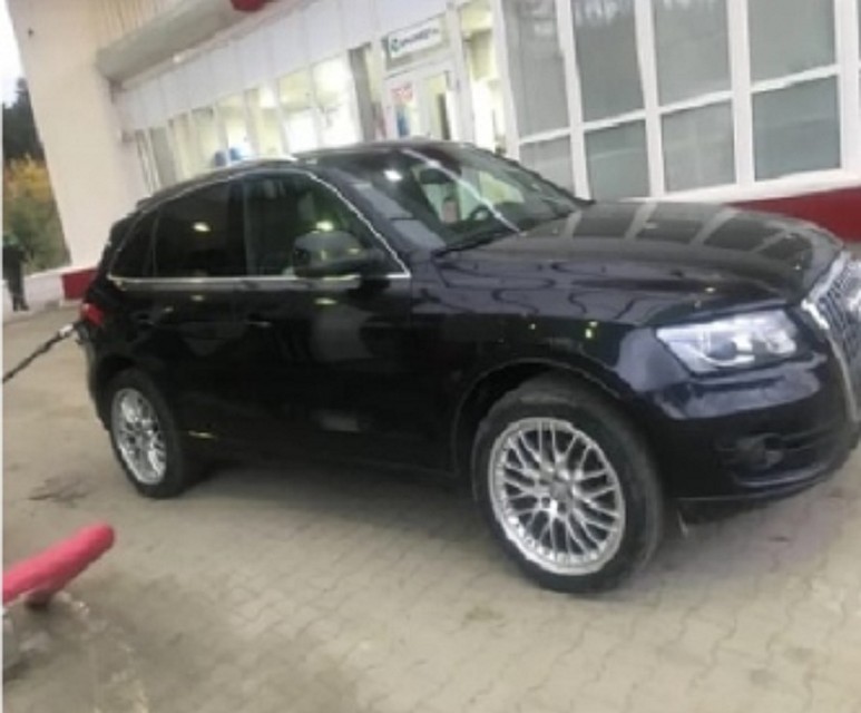 Та самая Audi из-за которой убили Ксению. Фото: СОЦСЕТИ