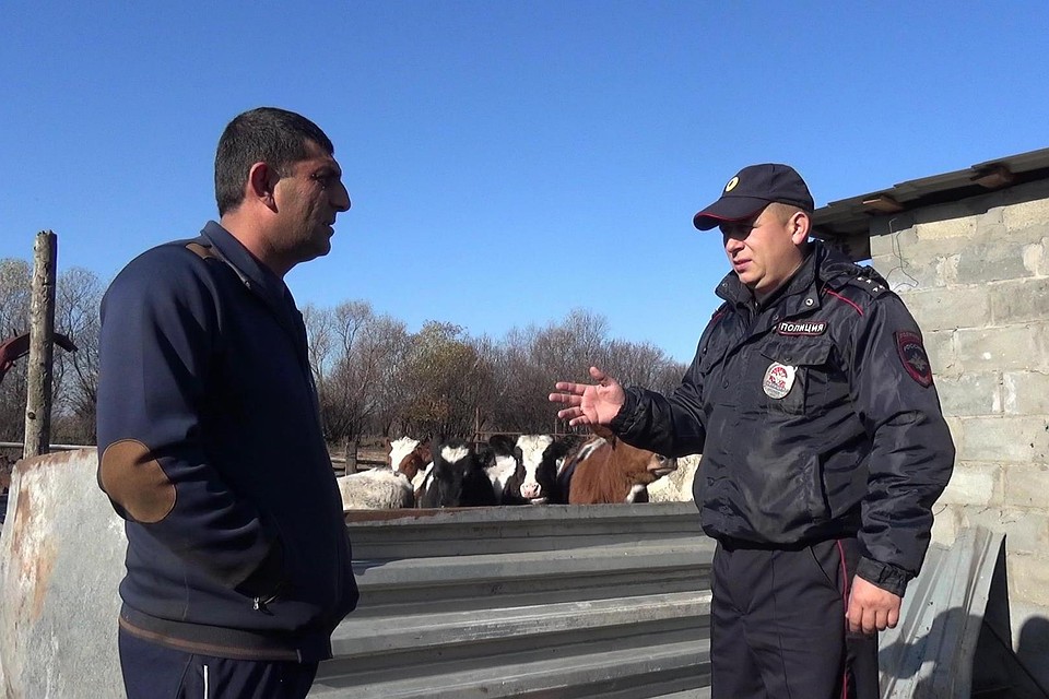 Народный участковый Липецкой области Фото: Пресс-служба УМВД Липецкой области.