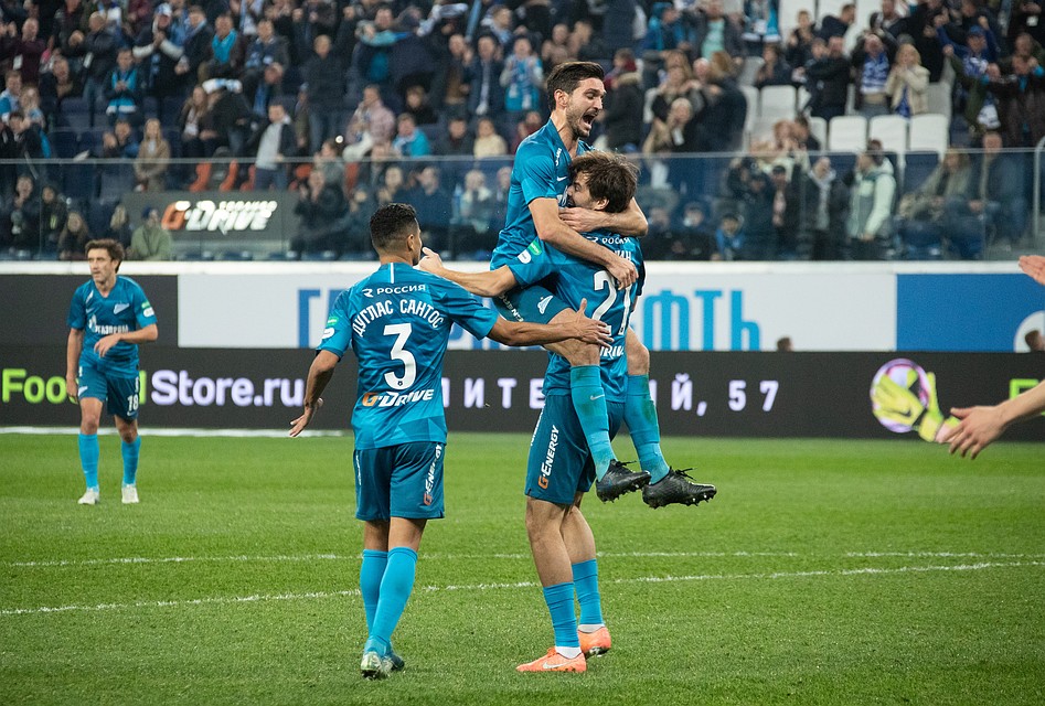 Обзор матча Зенит-ЦСКА 2 ноября 2019. Фото: ФК "Зенит"
