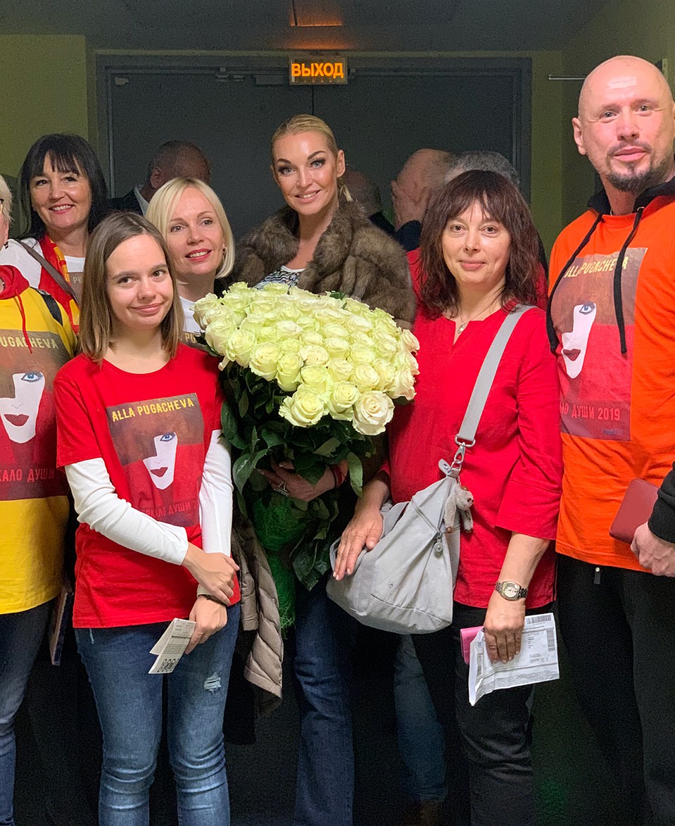 Волочкова специально приехала в Минск на концерт Аллы Борисовны Фото: Личный Архив