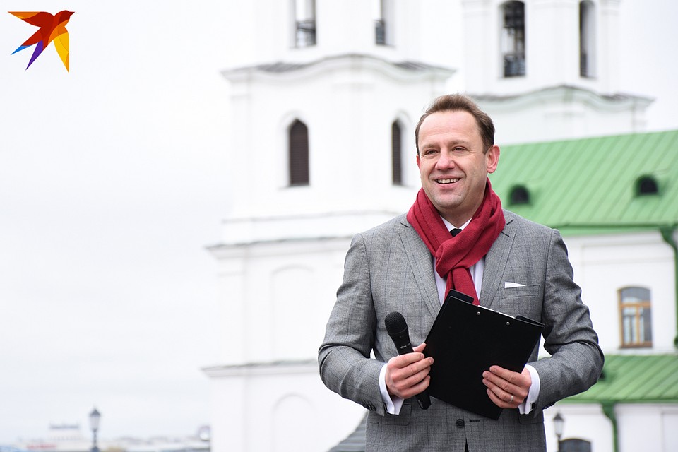 Егор Хрусталев - один из самых известных белорусских телеведущих. Фото: Сергей ТРЕФИЛОВ