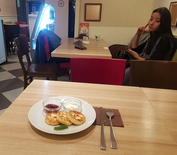 Сырники в кафе "Шоколадница". Фото: Алиса ТИТКО