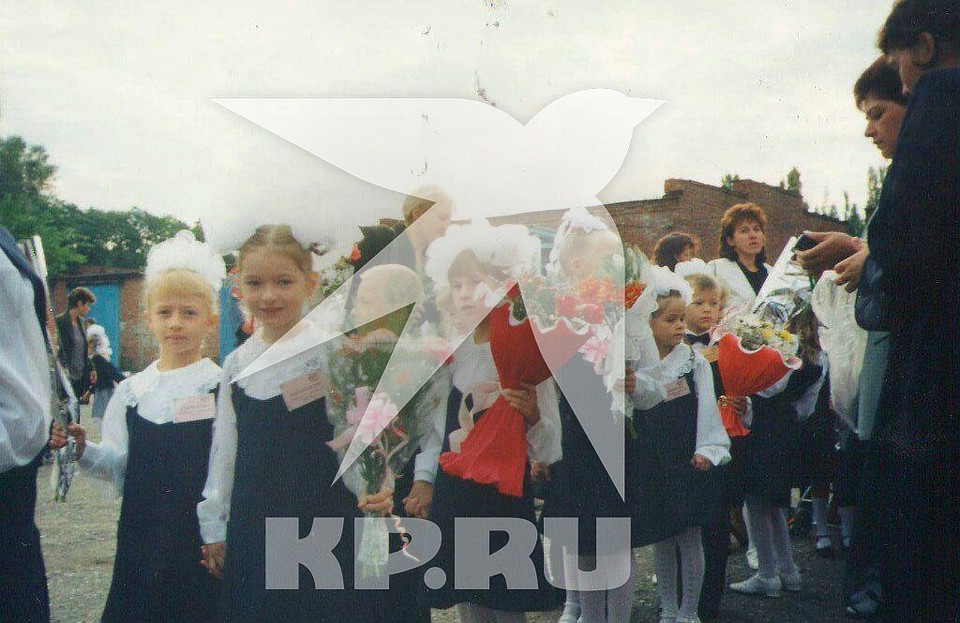 На школьной линейке