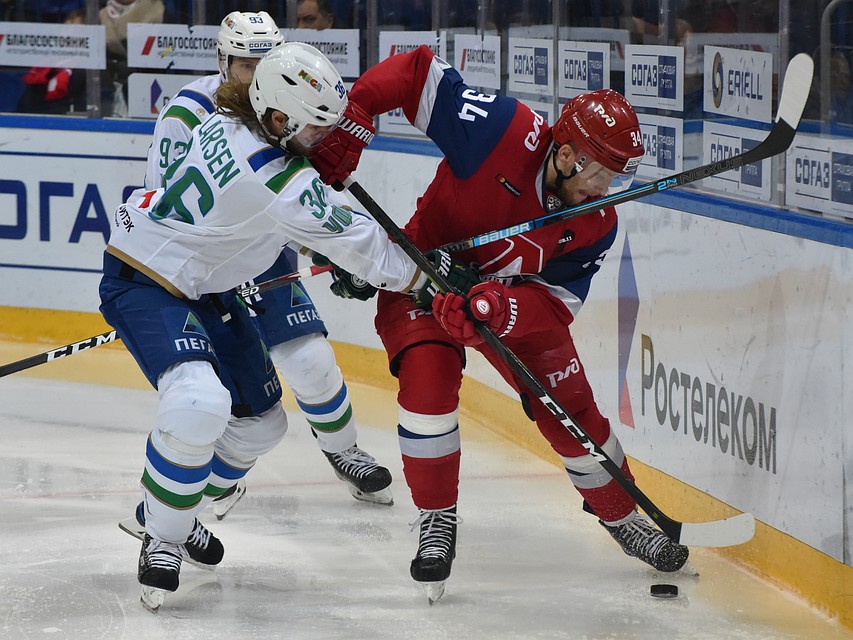«Локомотив» - «Салават Юлаев» - 5:1(2:0;1:1;2:0) Фото: Андрей КОМИССАРОВ