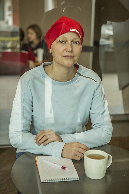 Оксана Соловьева верит: «Отдавая добро другим, мы сами его получаем в ответ» Фото: Фонд борьбы с лейкемией