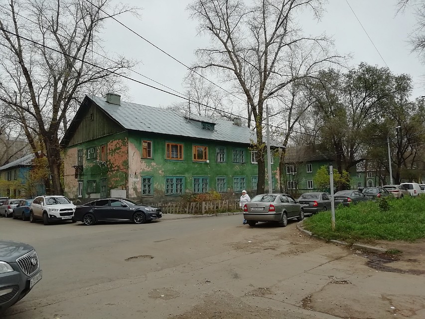 Все эти дома строились для рабочих Фото: Ольга АФАНАСЬЕВА