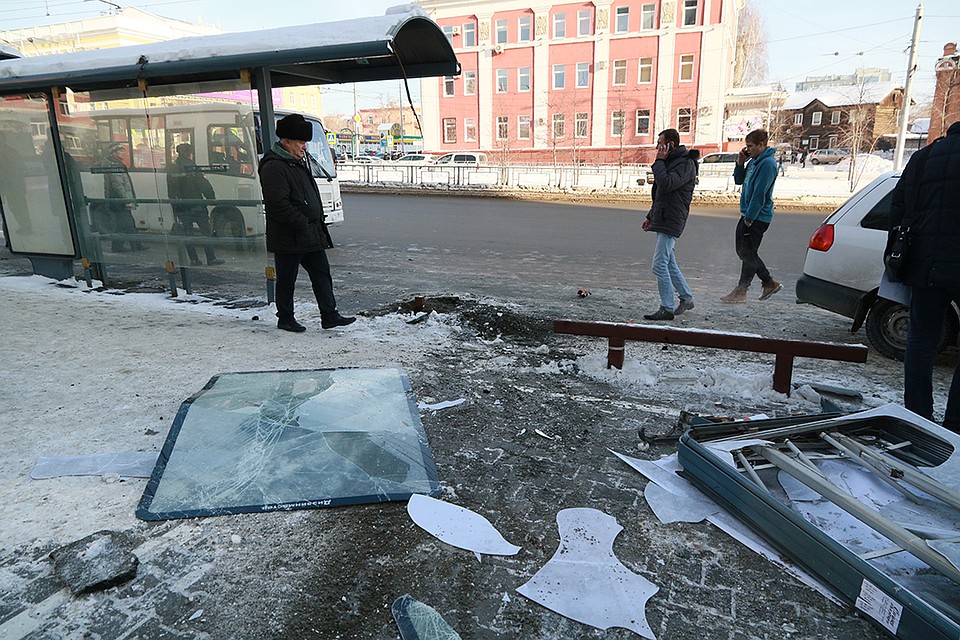 ДТП на проспекте Ленина Фото: Олег УКЛАДОВ
