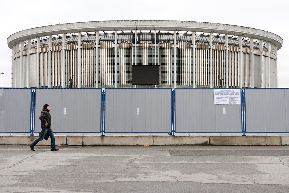 Спортивно-концертный комплекс "Петербургский" ждет масштабная реконструкция - его планируют превратить в арену мирового уровня. Фото: Артем КИЛЬКИН
