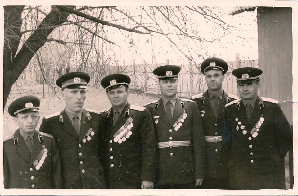 Сотрудник особого отдела КГБ СССР Николай Иванов с коллегами (1965 год) Фото: предоставлено пресс-службой