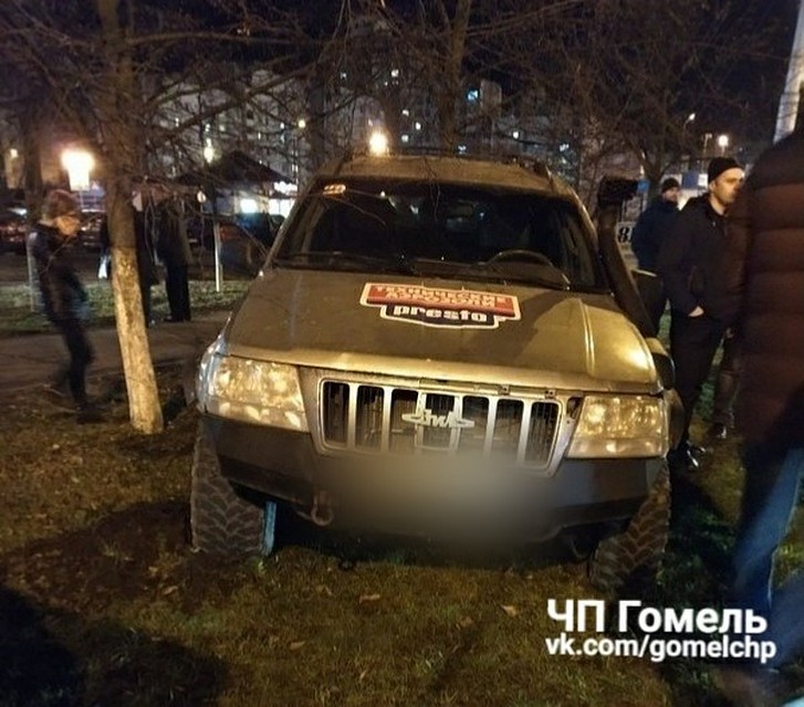 41-летний муж девушки ехал на "Джипе". Фото: vk.com/gomelchp