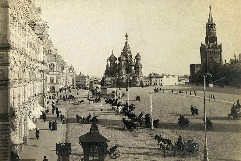 Москва. Вид Красной площади. 1894-1900. Фото: Петр Павлов. Предоставлено: «Росфото»