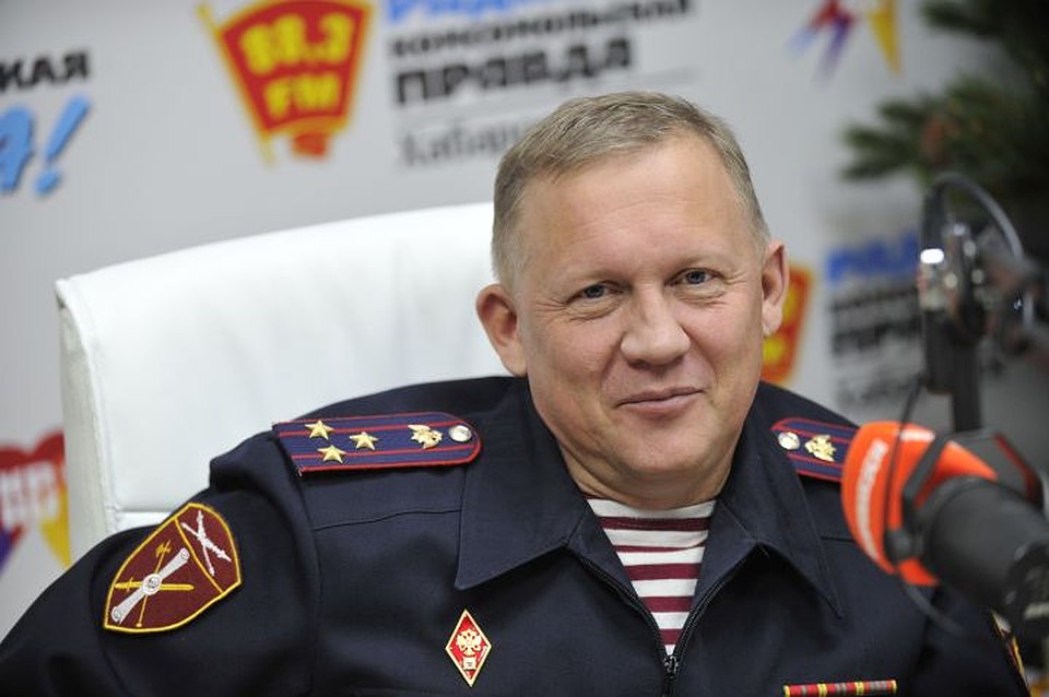 Александр Федоров, замначальника управления Росгвардии по Хабаровскому краю, полковник полиции Фото: Сергей ПЯТКОВ
