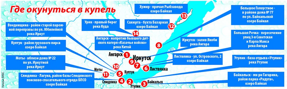 Где окунуться в иордань вблизи Иркутска. Фото: Наталья ВИБЕ