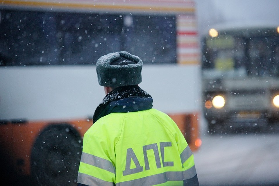 Нарушитель отказался выполнить требования экипажа ГИБДД и отказался проходить медосвидетельствование Фото: Алексей БУЛАТОВ