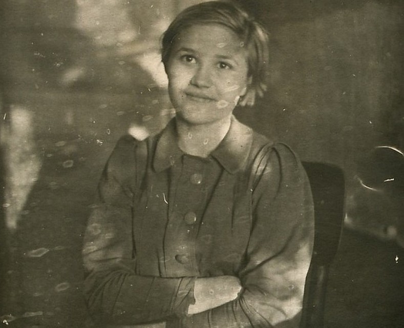 Галина Брок перед войной.