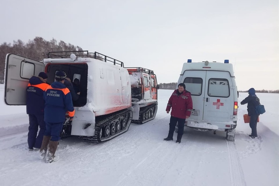 Вездеходы МЧС Фото: пресс-службы ГУ МЧС по Алтайскому краю