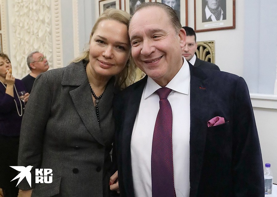 Максим Дунаевский и Алла Новоселова. Фото: Лариса КУДРЯВЦЕВА/ЭГ