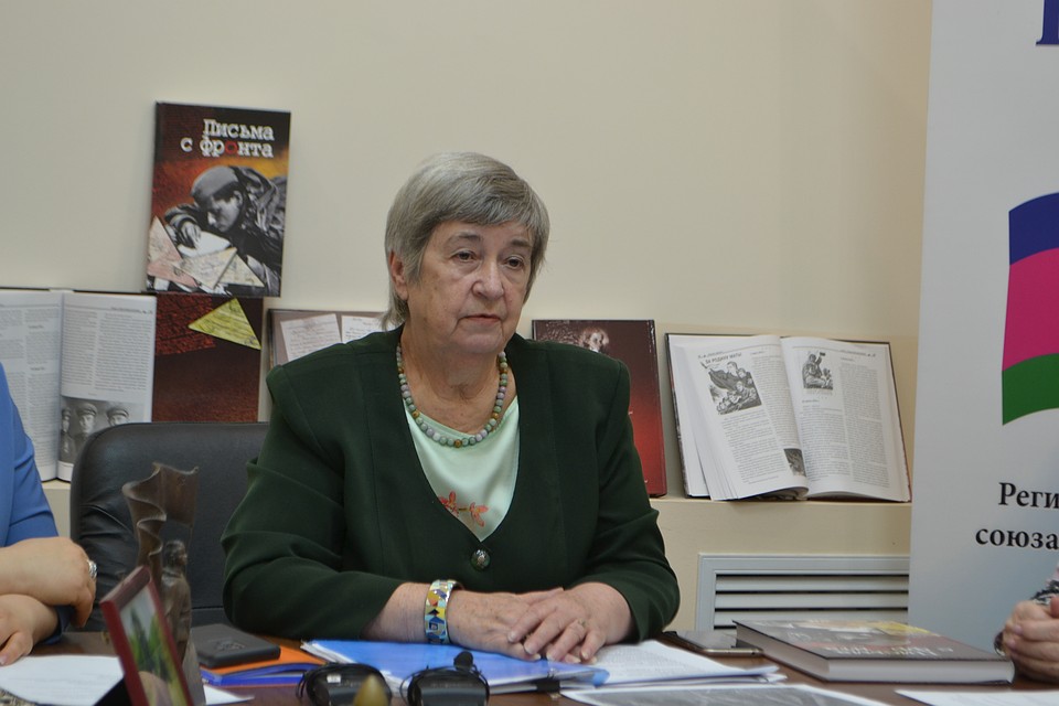 Автор проекта "Письма с фронта" Татьяна Андреевна Василевская. Фото: Нина КУРЯШКИНА
