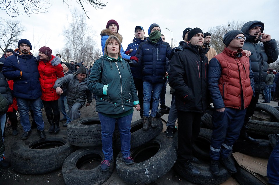 Волнения и противостояния начались загодя Фото: REUTERS
