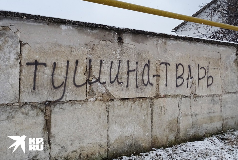 Такие надписи украшают заборы возле крымского комитета по ветеринарии. Фото: Наталья ВАРСЕГОВА