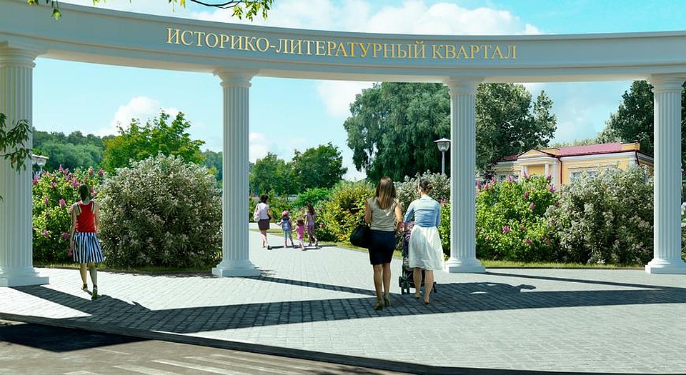 Проект Литературного квартала в Орле