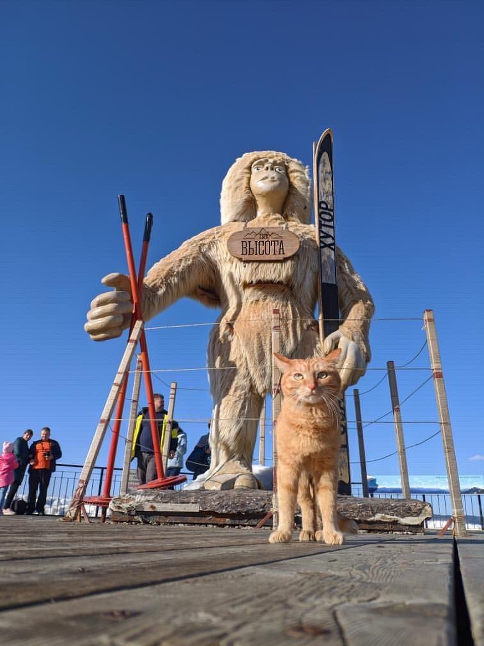 Как и положено в отпуске, Валери фотографируется у достопримечательностей. Фото: instagram.com/valery_cat