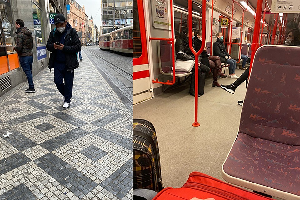 Жесткий карантин был введен в Праге 16 марта. Фото: Светлана Строкан