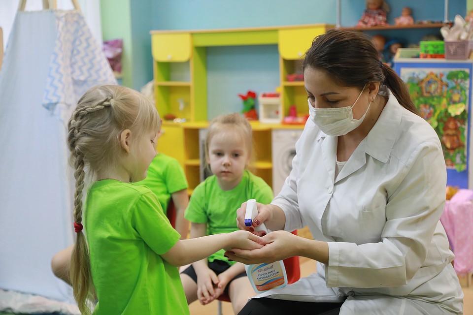 Детские сады работают, но предпринимают все меры предоссторожности. Фото: Мария ЛЕНЦ