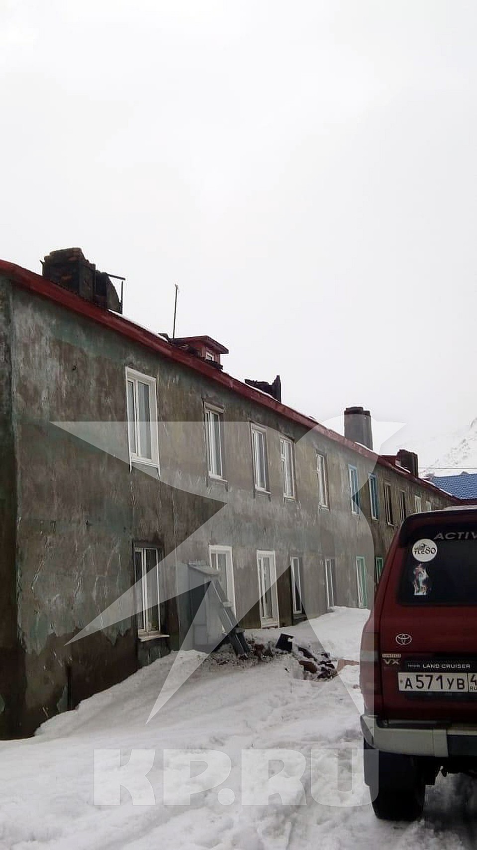 Находиться дома жителям Северо-Курильска было просто опасно для жизни Фото: Предоставлено очевидцами
