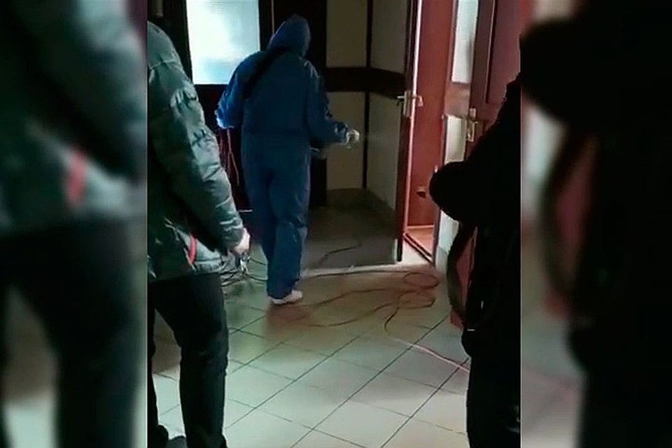 Главное следственное управление МВД по Алтайскому краю продезинфицировано