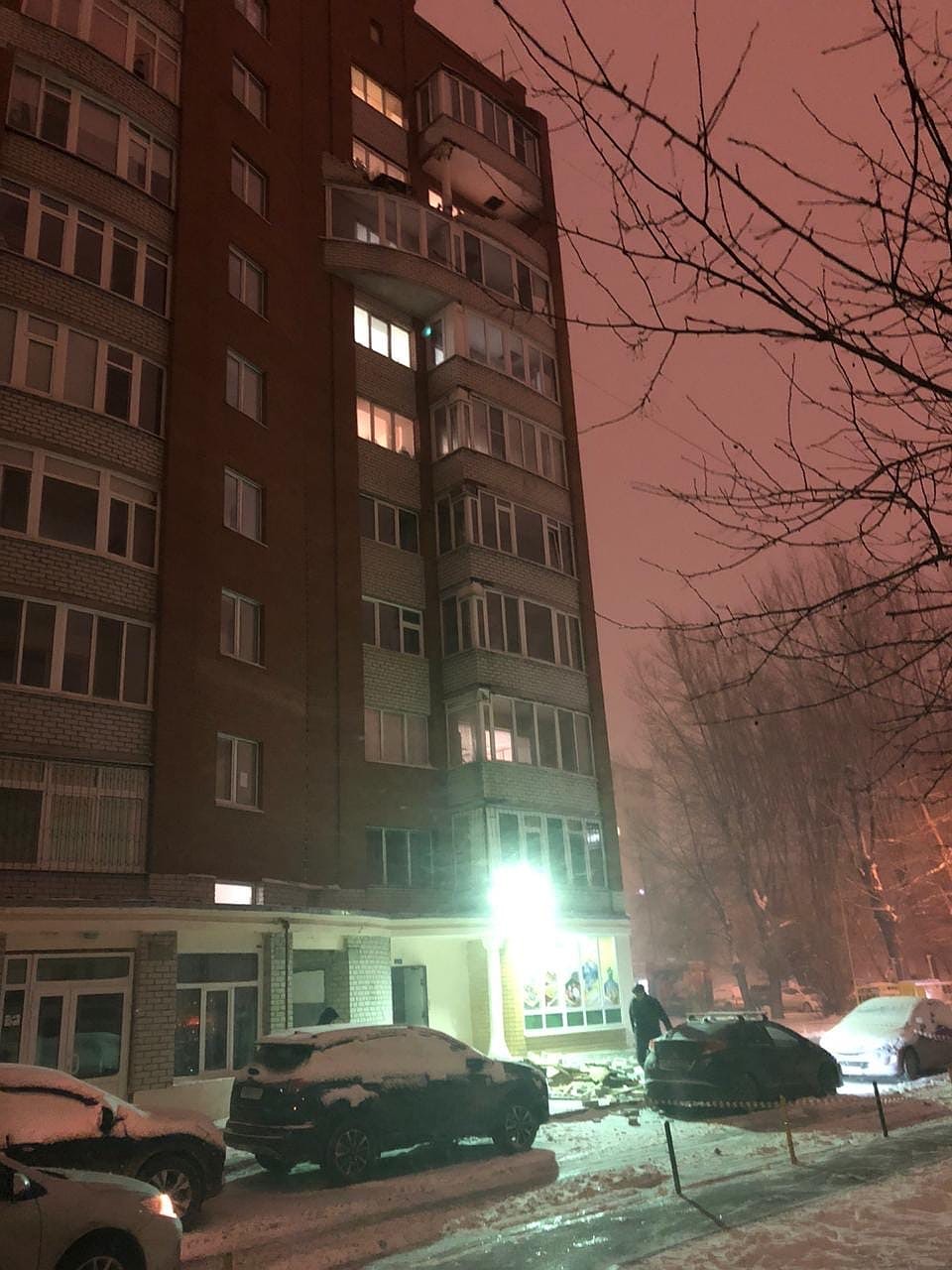 Балкон. Вид сверху. Фото: Ирина Демьяновская (ЧС Тюмень)