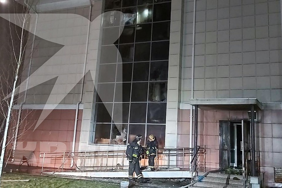 Вечером 8 апреля в Кунцево загорелся дом престарелых