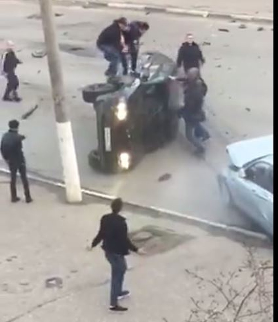 Кадр из видео из группы "Подслушано автомобилистов Владимир"