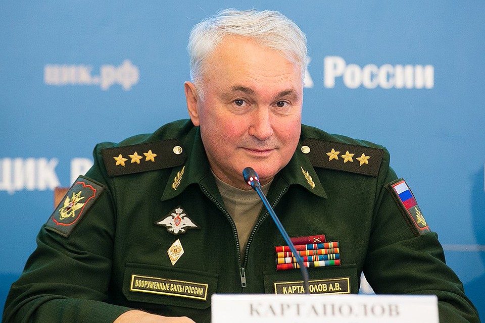 Заместитель министра обороны - начальник Главного военно-политического управления Вооруженных сил Андрей Картаполов Фото: GLOBAL LOOK PRESS