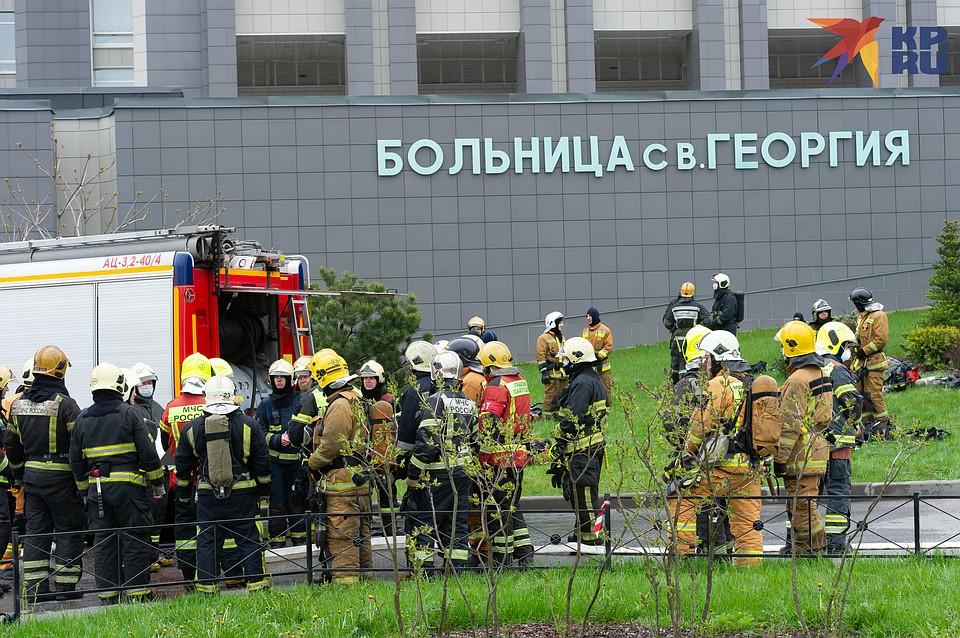 В больнице при пожаре погибли пятеро пациентов Фото: Олег ЗОЛОТО
