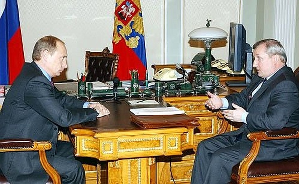 Петр Латышев на встрече с президентом Владимиром Путиным. Фото: официальный сайт Президента России