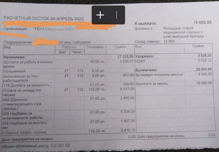 Работники скорой не увидели обещанных выплат в своих расчетках. Фото: соцсети