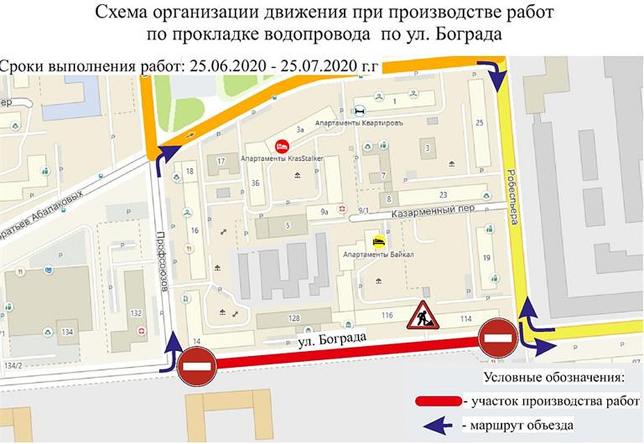 Улица Бограда.