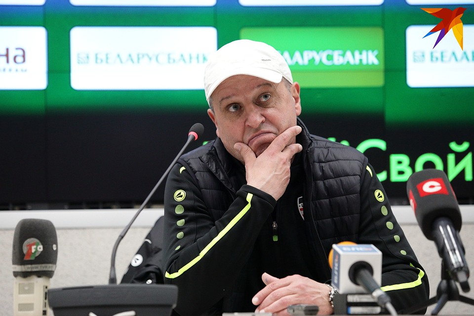 Юрий Вернидуб - главный тренер ФК "Шахтёр" (Солигорск). Фото: Святослав ЗОРКИЙ