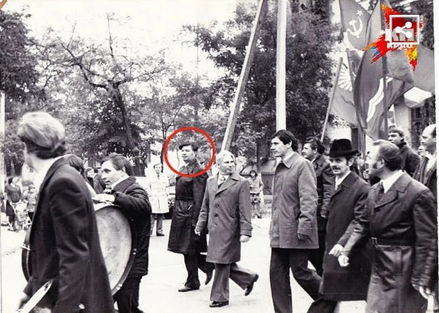 Алексей Порошенко на ноябрьской демонстрации. Фото: Из архива "КП"