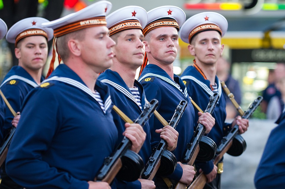 Моряки Черноморского флота Фото: Михаил ПАТЛИС