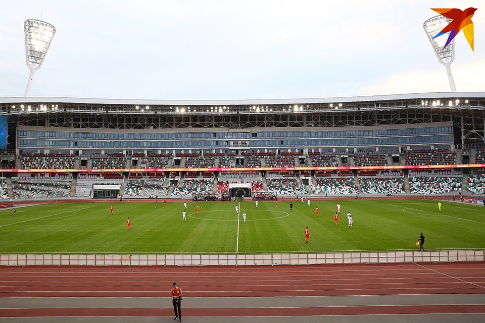 ФК "Динамо" (Минск) - ФК "Энергетик-БГУ (Минск). Фото: Святослав ЗОРКИЙ