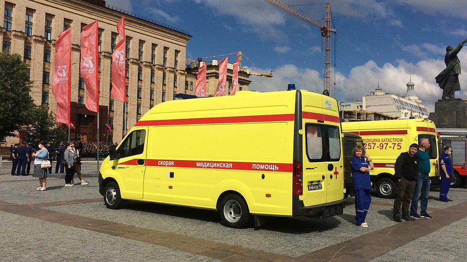 В то же время дежурила скорая Фото: Татьяна МИСТЮКОВА