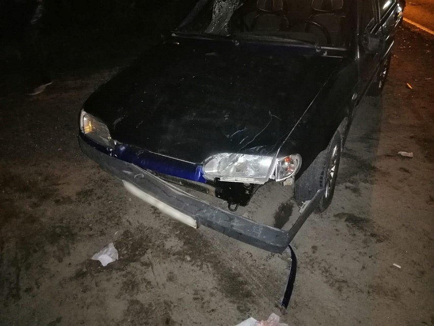 Один из автомобилей после ДТП. Фото: с сайта ГУ МВД России по Воронежской области.