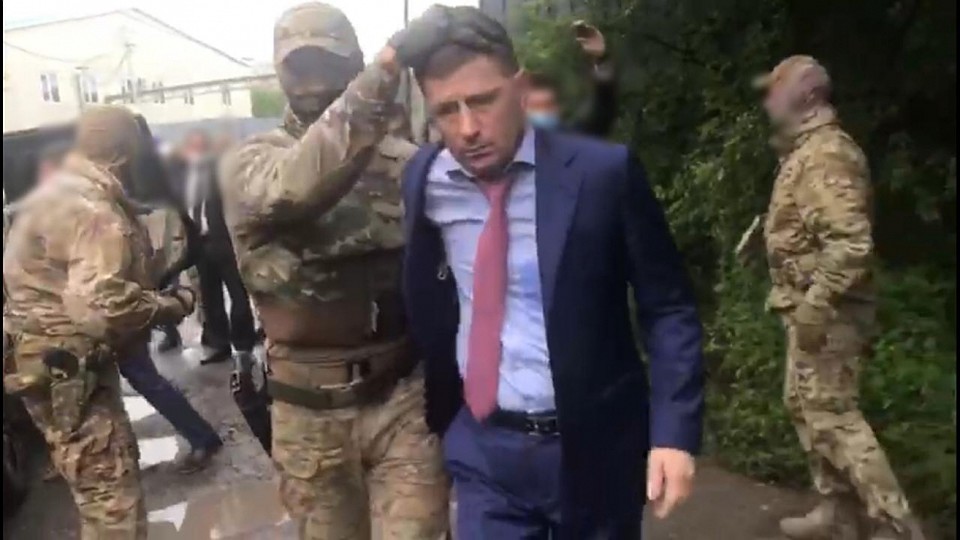 Задержание Сергея Фургала ФОТО: Следственный комитет России