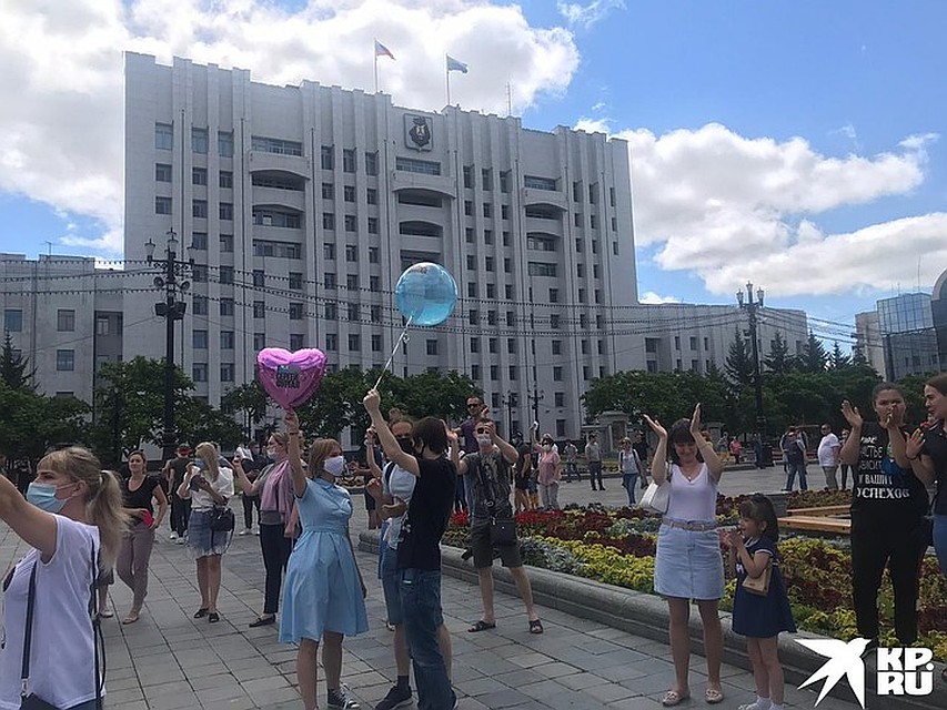 Хабаровск огрызнулся маршем «Свободу Фургалу» Фото: Владимир ВОРСОБИН